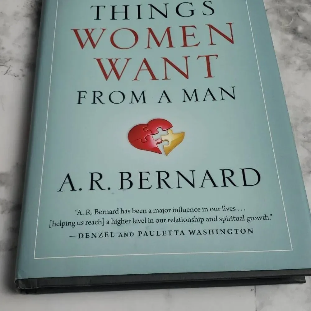 SIGNED by Author Four Things A‎ Woman Wants from a Man Book Signed by author  By
